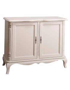 Credenza bassa in stile country a 2 ante e 3 cassetti - Victoria